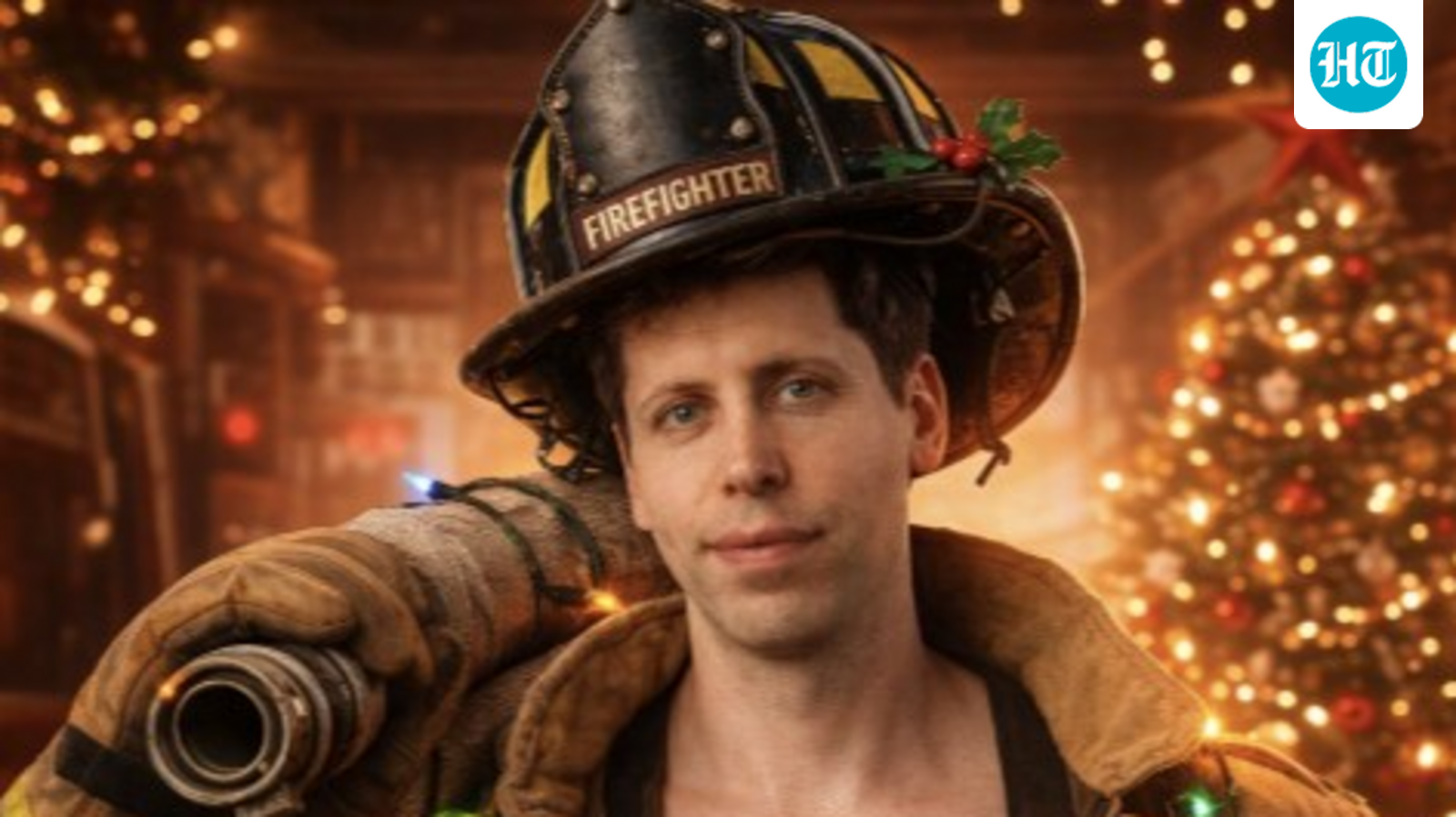 Sam Altman flaunts abs in ChatGPT-generated firefighter-style pic, internet reacts: ‘Nuked a rainforest for this’