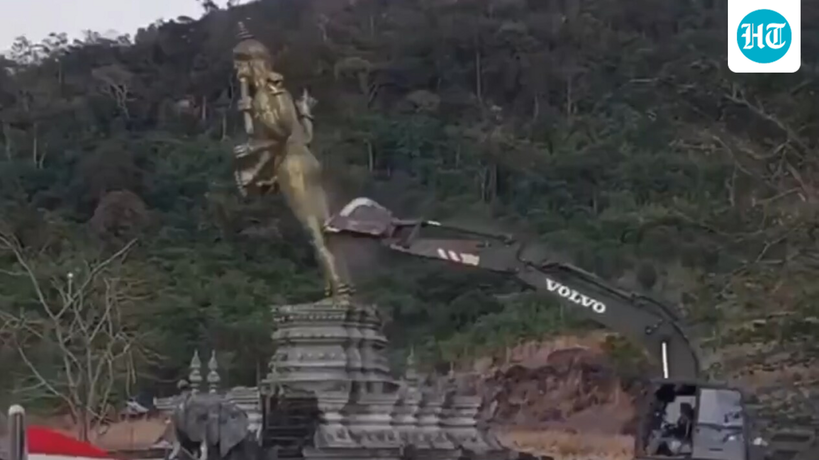 ‘Hurt sentiments globally’: India reacts as Vishnu statue demolished at Thailand-Cambodia border