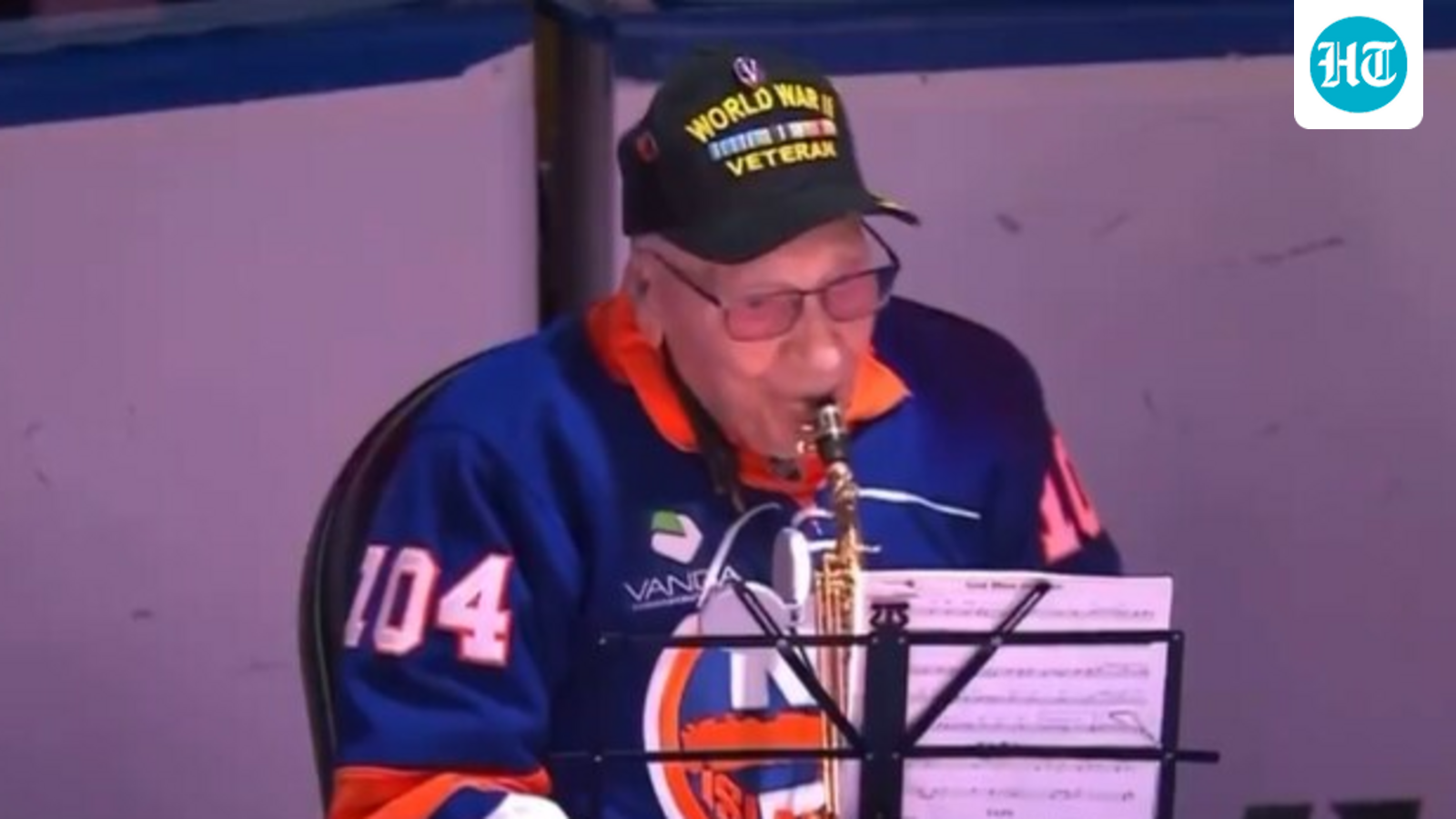 Who is Dominick Critelli? 104-year-old WWII veteran plays US national anthem at Rangers-Islanders game; see viral video