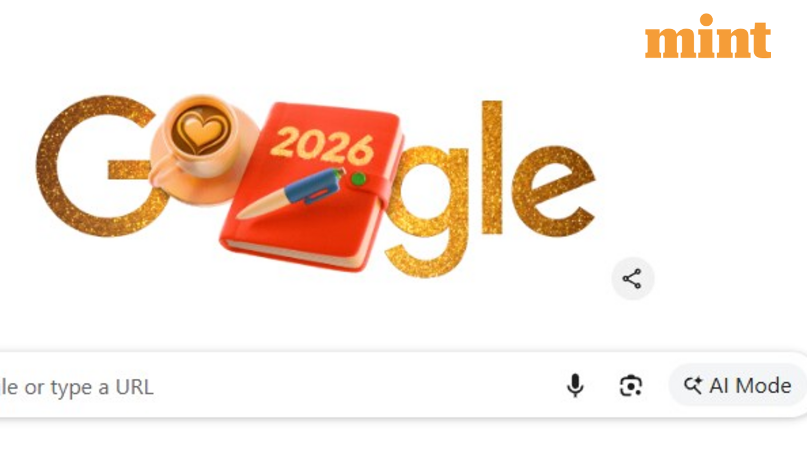 Google Doodle today celebrates Happy New Year 2026 fresh beginnings visuals: Here's how