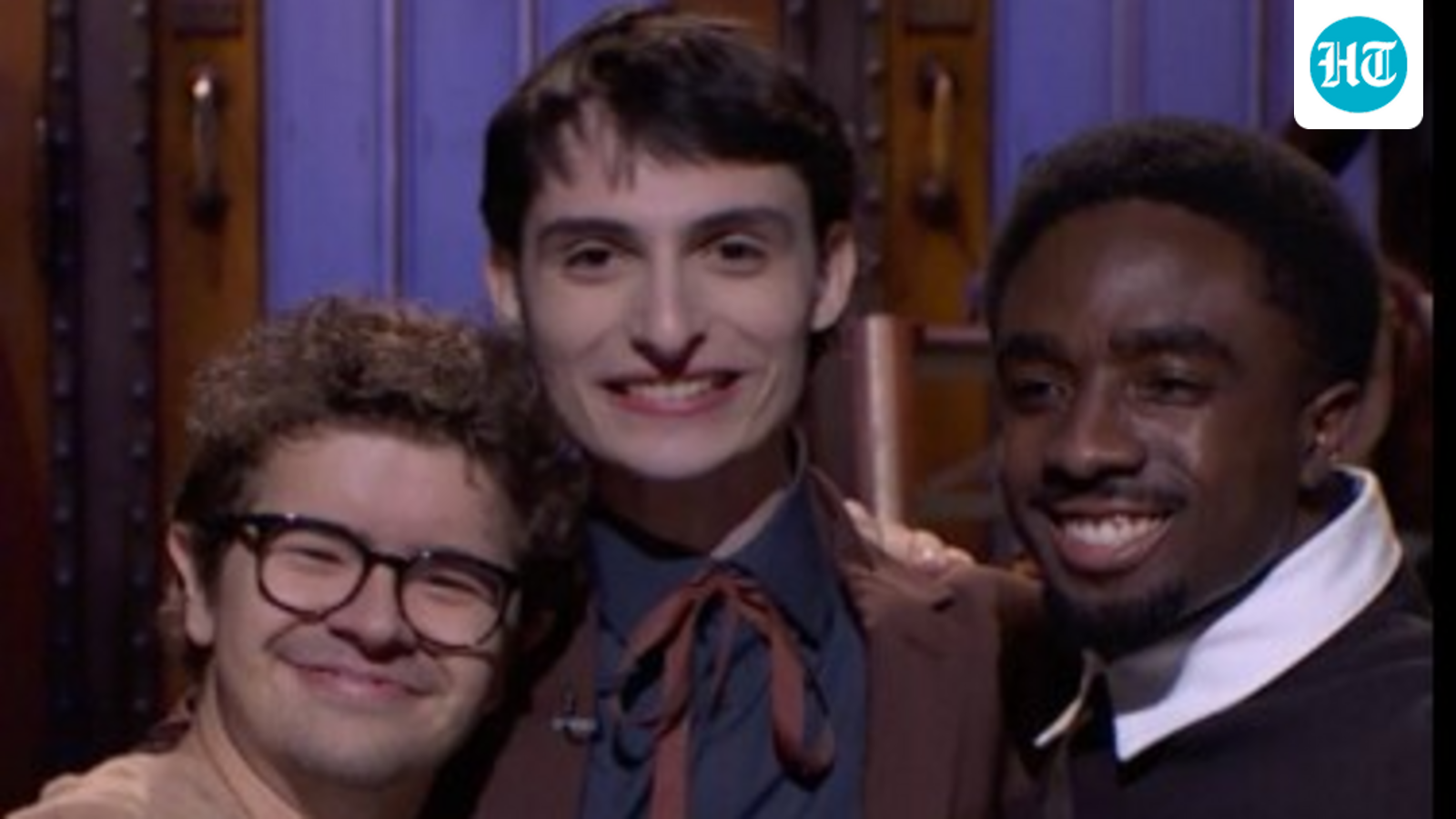 Finn Wolfhard's Stranger Things co-stars crash SNL monologue
