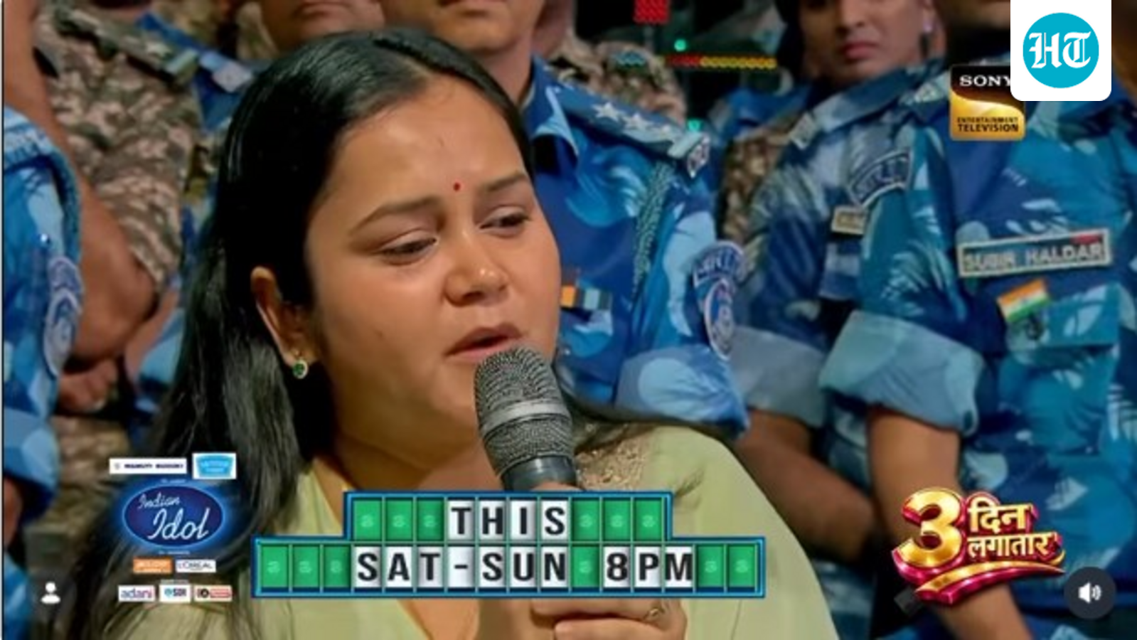 Indian Idol Operation Sindoor special episode features widow thanking army for avenging her husband's death. Watch