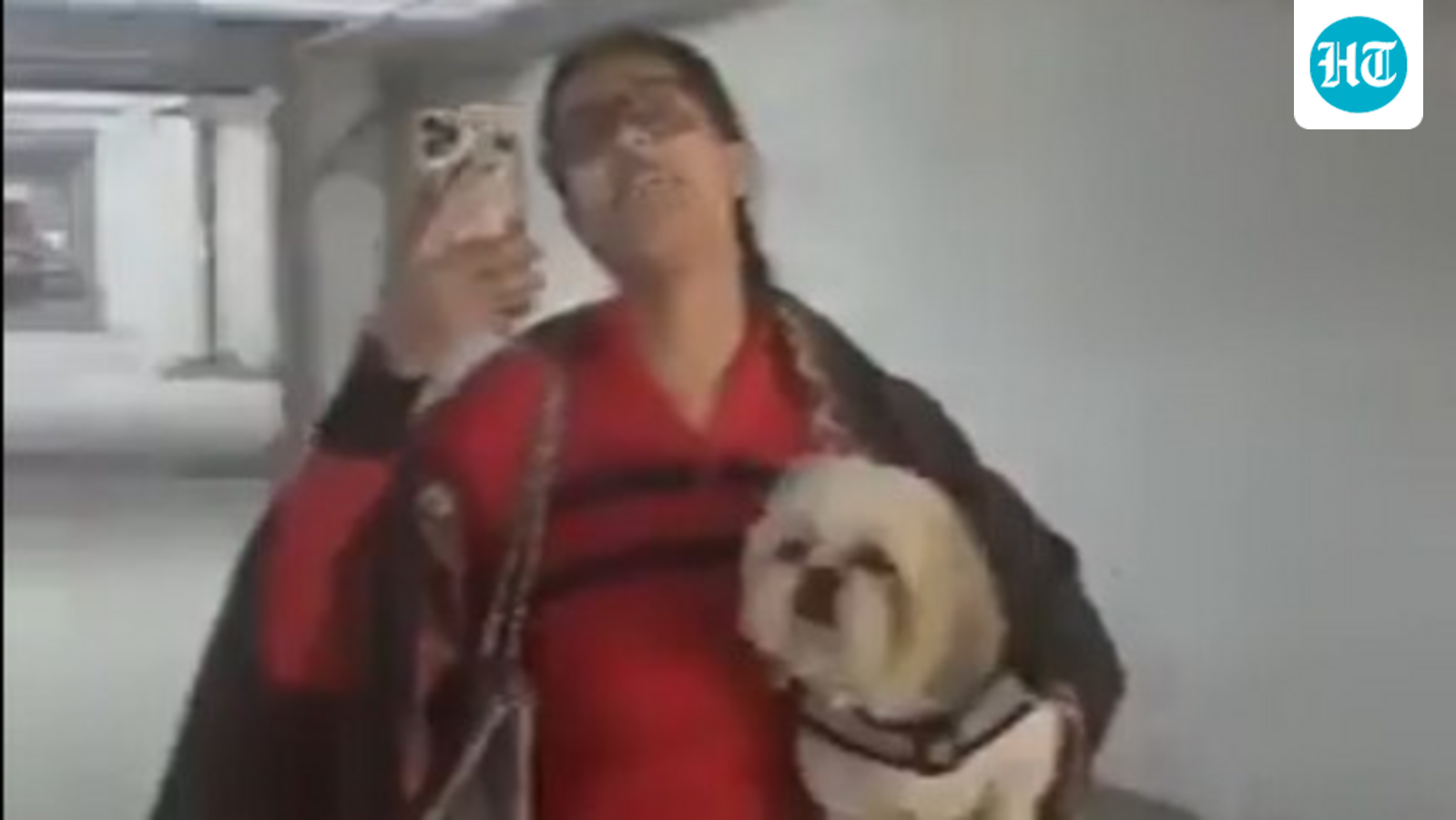 Greater Noida apartment residents clash over dog walking dispute, video goes viral