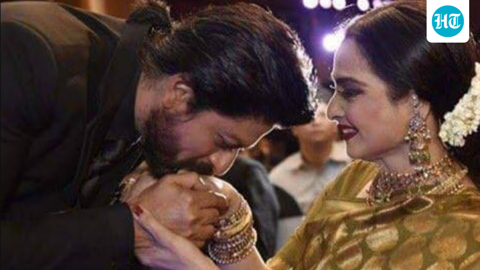 Throwback to when Rekha revealed her favourite romantic actors to SRK and Shahid, but it wasn't what fans expected