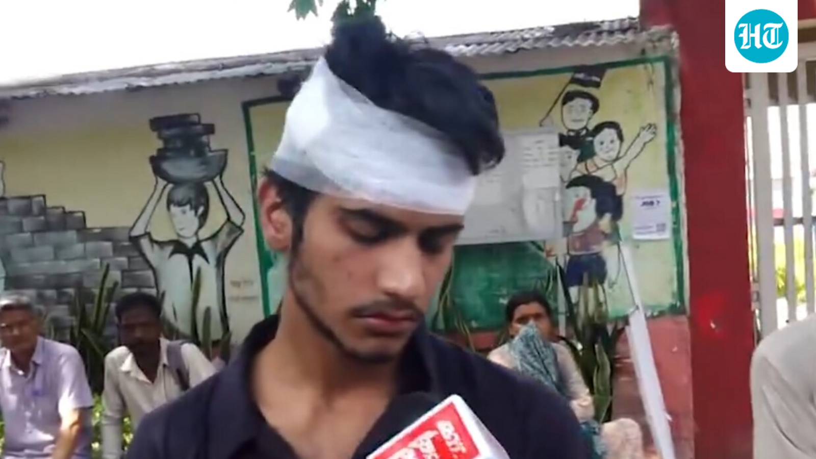 NEET UG re-test LIVE updates: Injured student denied entry after reaching late; ‘he had an accident’, uncle pleads