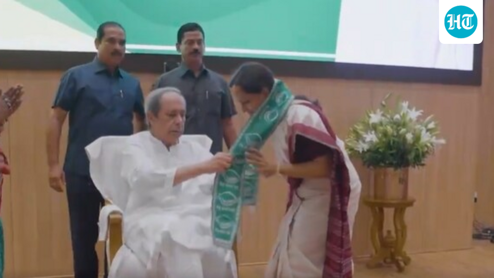 VK Pandian's wife Sujata Rout Karthikeyan joins BJD, Naveen Patnaik clarifies leadership question