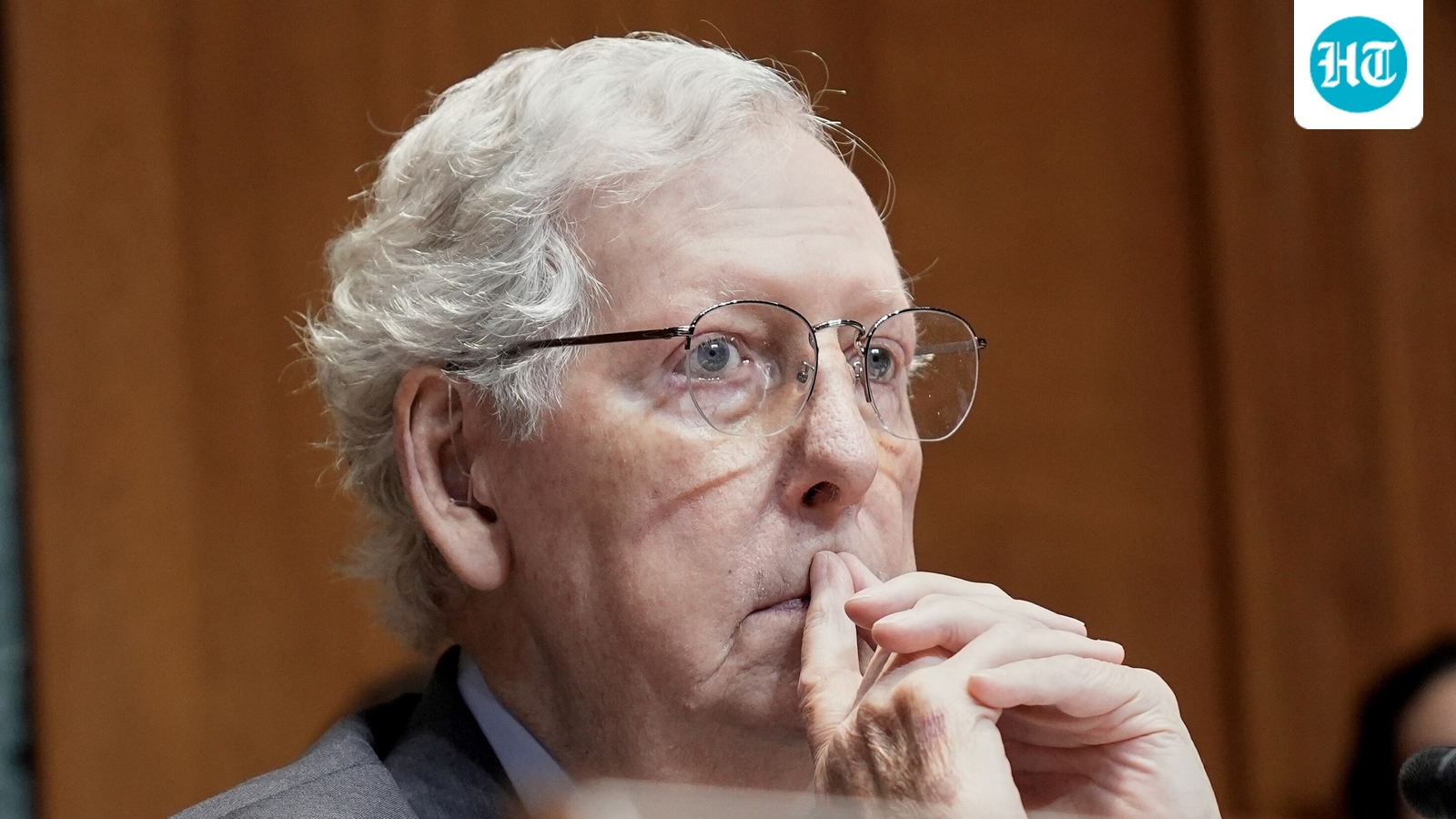'Mitch McConnell hospital photo taken today': Washington Post's sports section in Senator's hands emerges as 'proof'