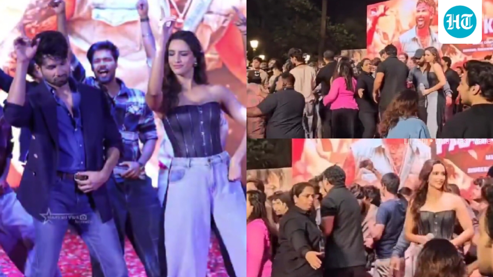 Fans ‘ignored’ Triptii Dimri, rushed to Shahid Kapoor for photo during O Romeo event. Watch