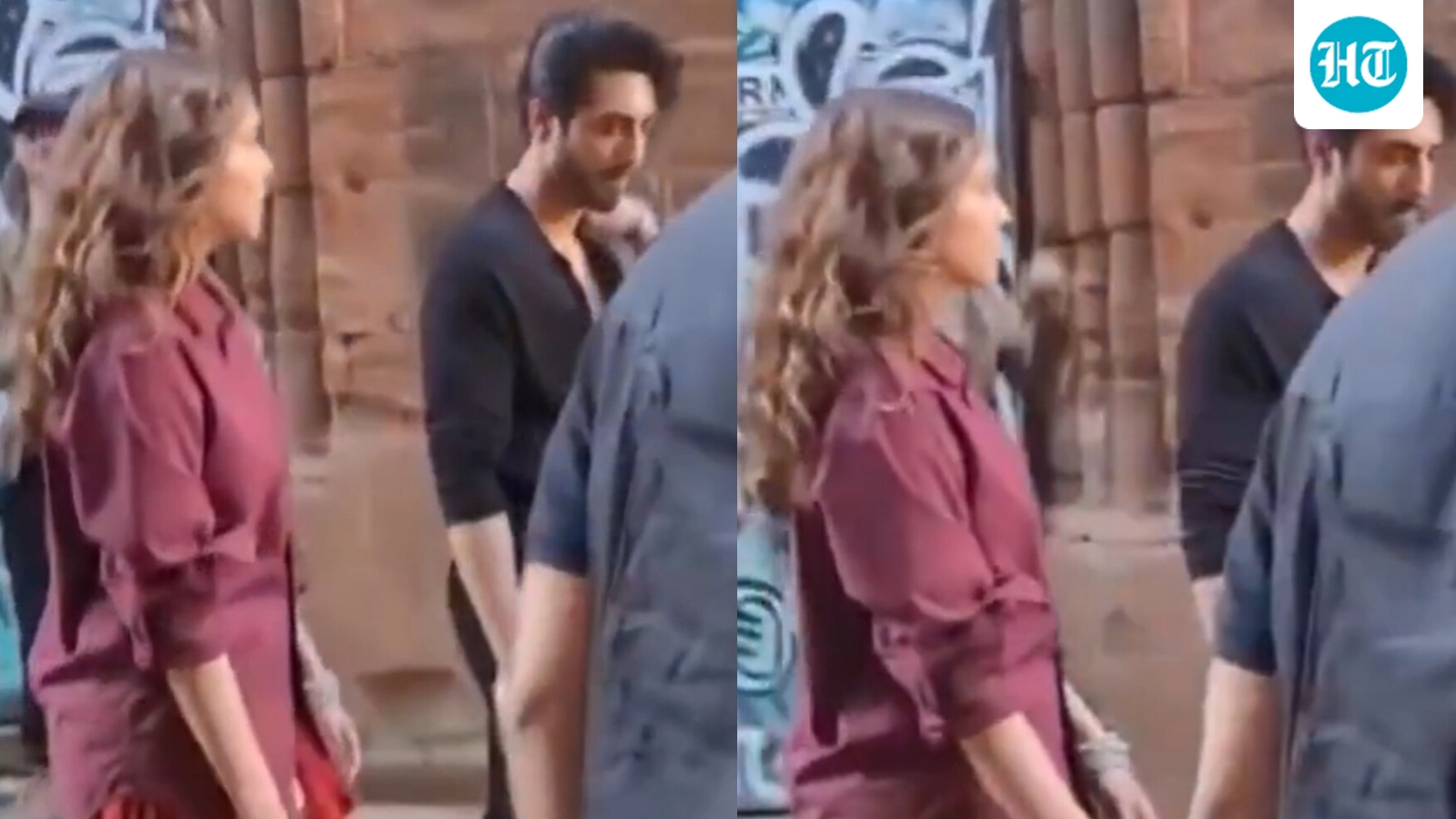Ahaan Panday and Sharvari shoot on the streets of the UK for Ali Abbas Zafar's action-romance, video leaks online