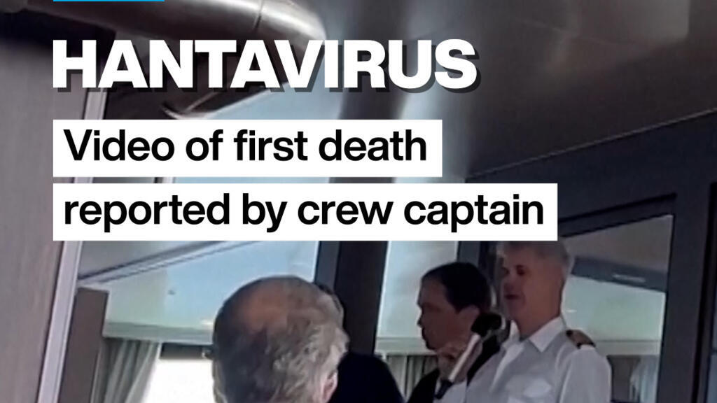 Hantavirus: Video of first death reported by crew captain