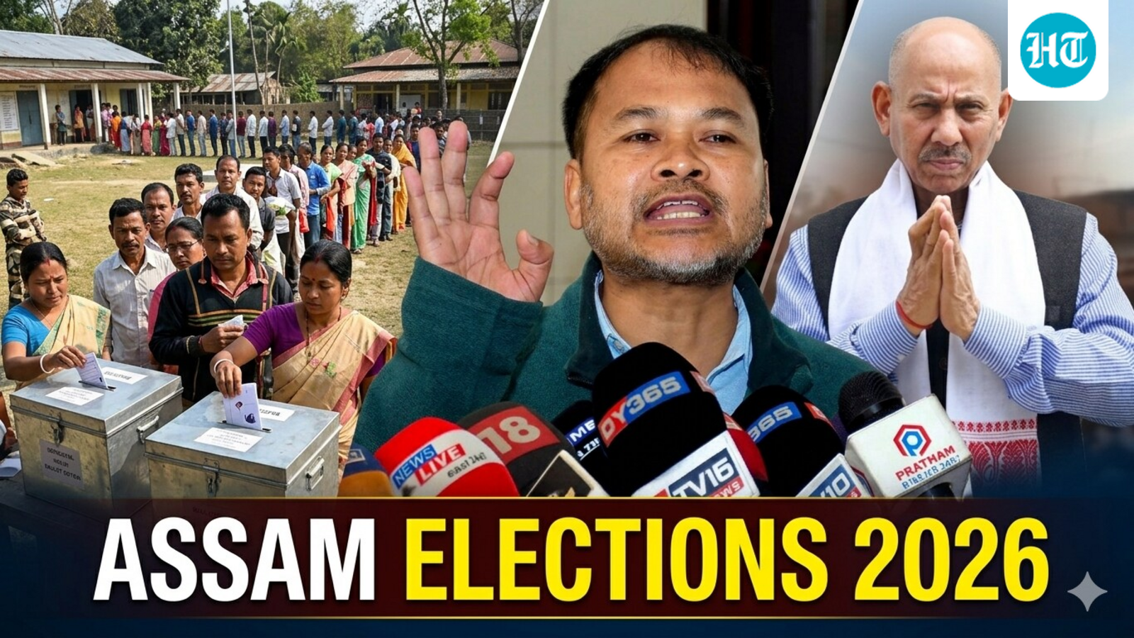 Golaghat, Sibsagar, Nazira, Khowang election results | Live updates