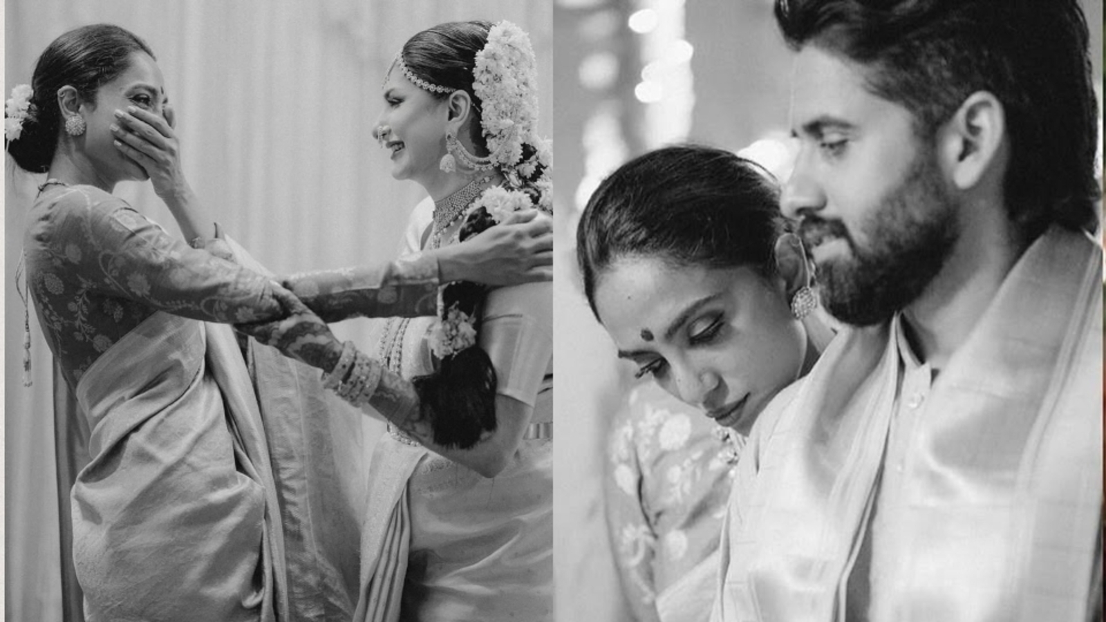 Sobhita Dhulipala shares a laugh with Zainab, sweet moment with Naga Chaitanya in unseen pictures from Akhil's wedding