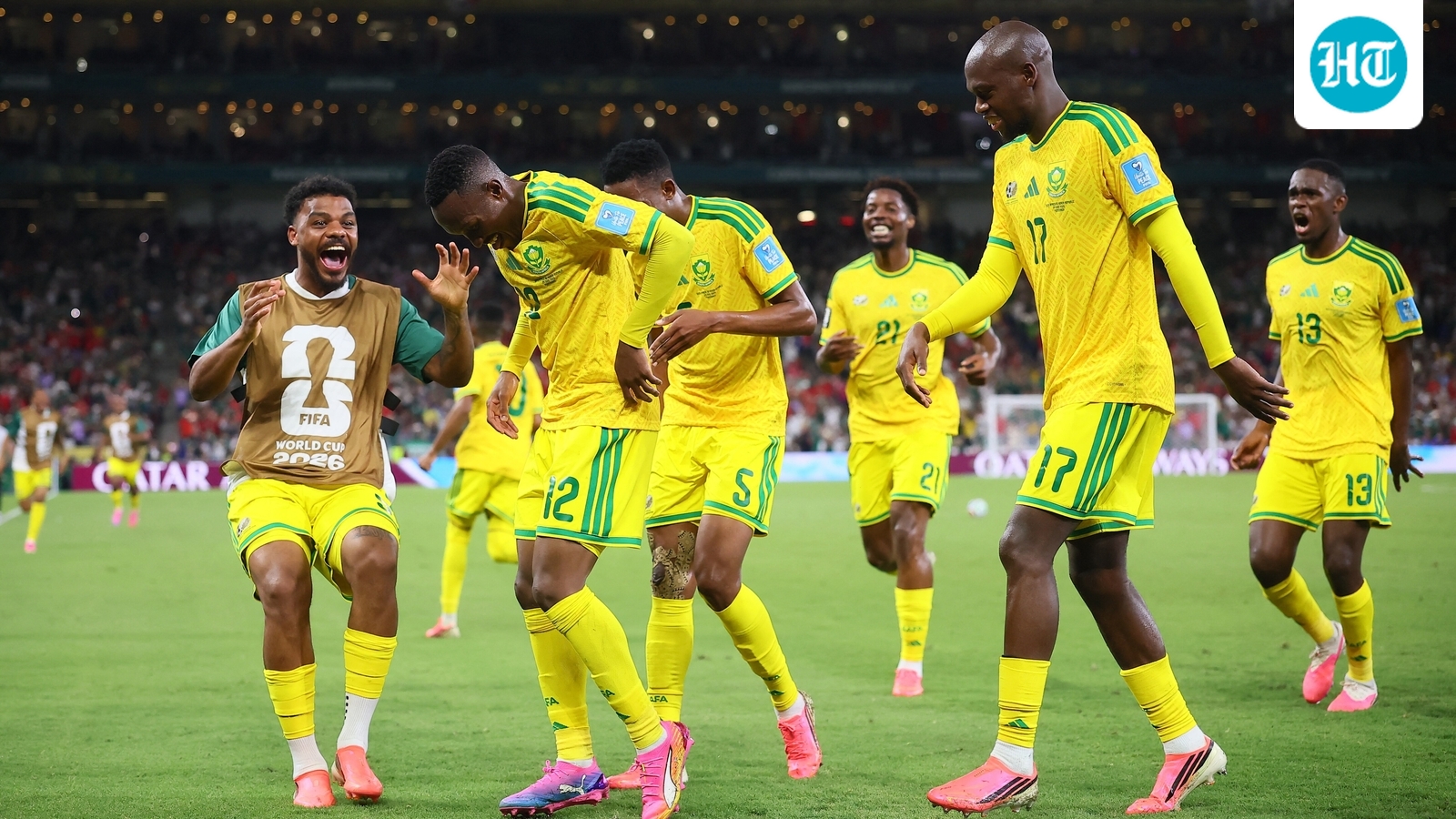South Africa reach World Cup knockout for first time after win over South Korea