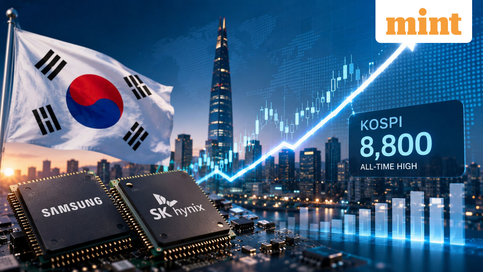 How AI chip boom helped South Korea overtake India as one of world's biggest stock markets