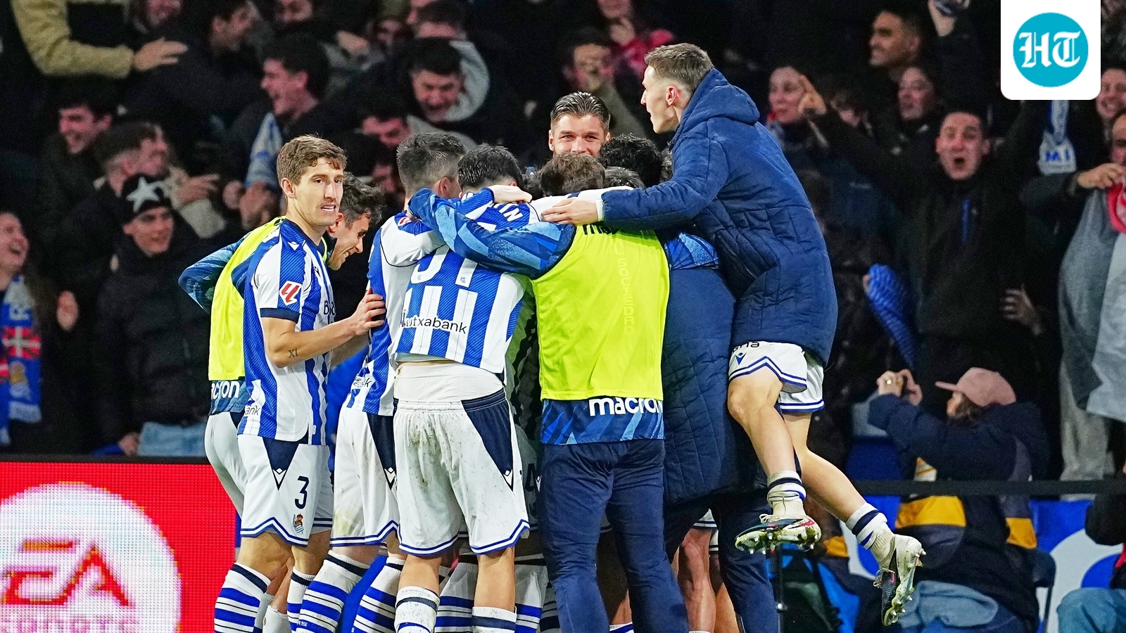 Barcelona's 11-game winning streak ends with 2-1 loss at Real Sociedad in La Liga