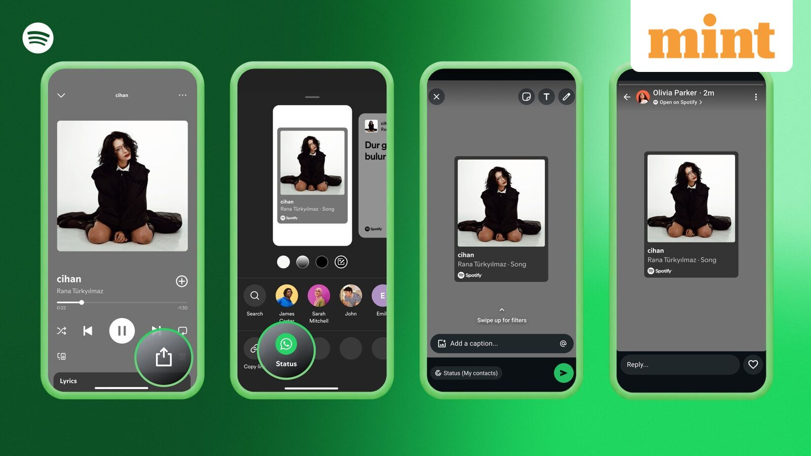 You can now share Spotify songs straight to WhatsApp Status on Android: here's how it works