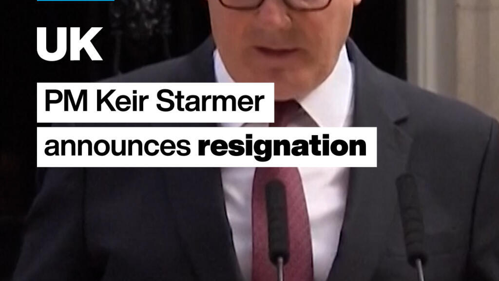 UK: PM Keir Starmer announces resignation
