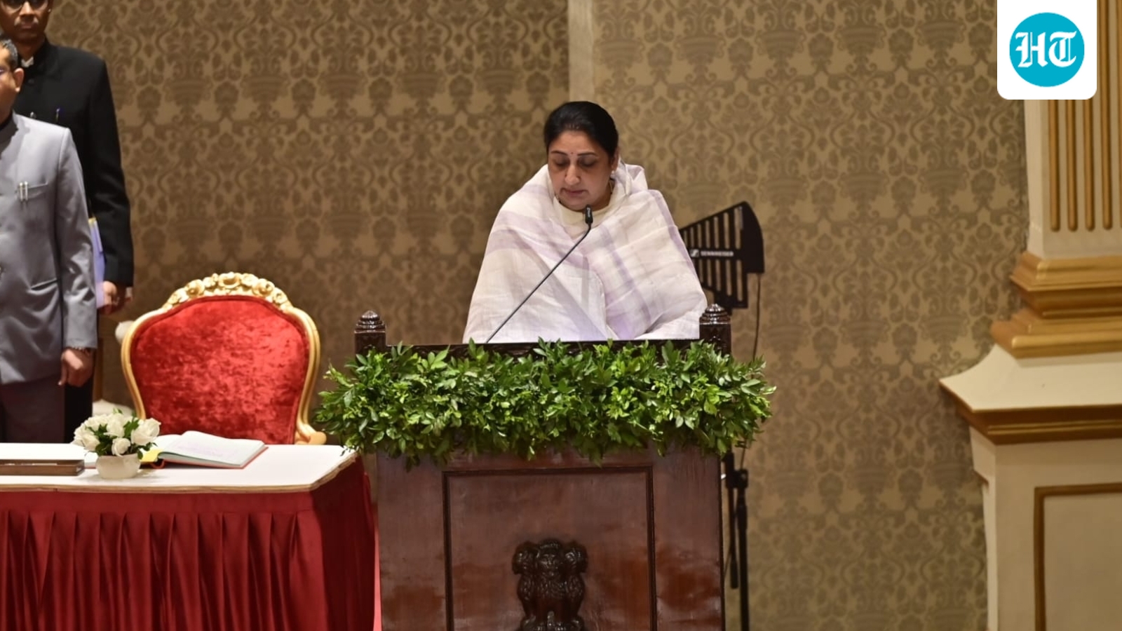 Sunetra Pawar oath-taking LIVE: NCP leader takes oath as dy CM amid 'Ajit dada Amar rahe' slogans