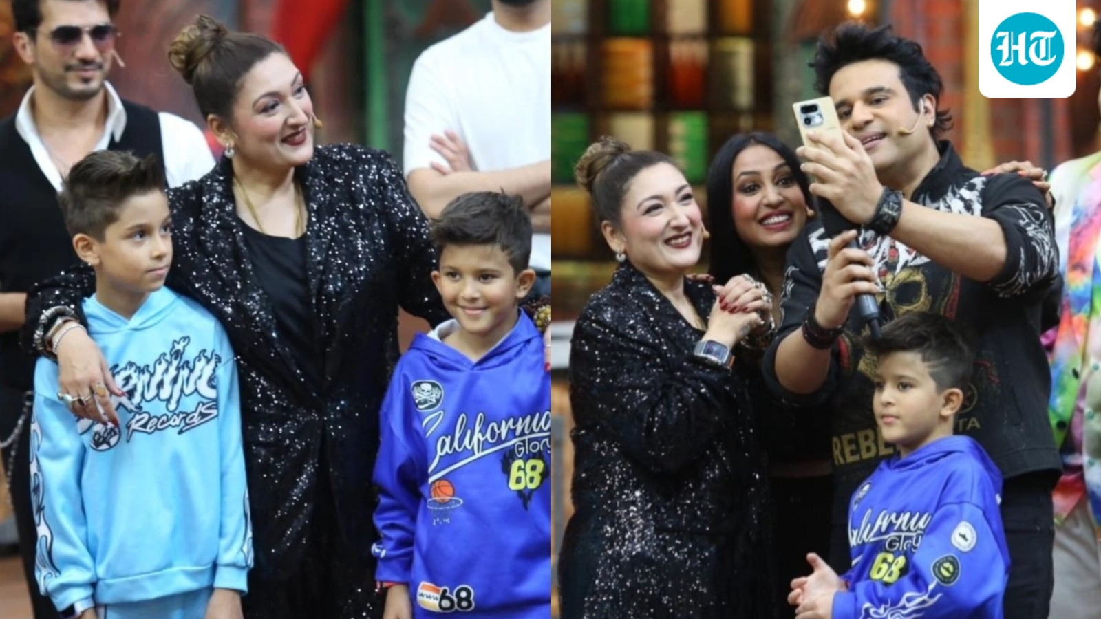 Krushna Abhishek, Kashmera Shah's twins meet dadi Sunita Ahuja for first time since birth; emotional reunion wins fans