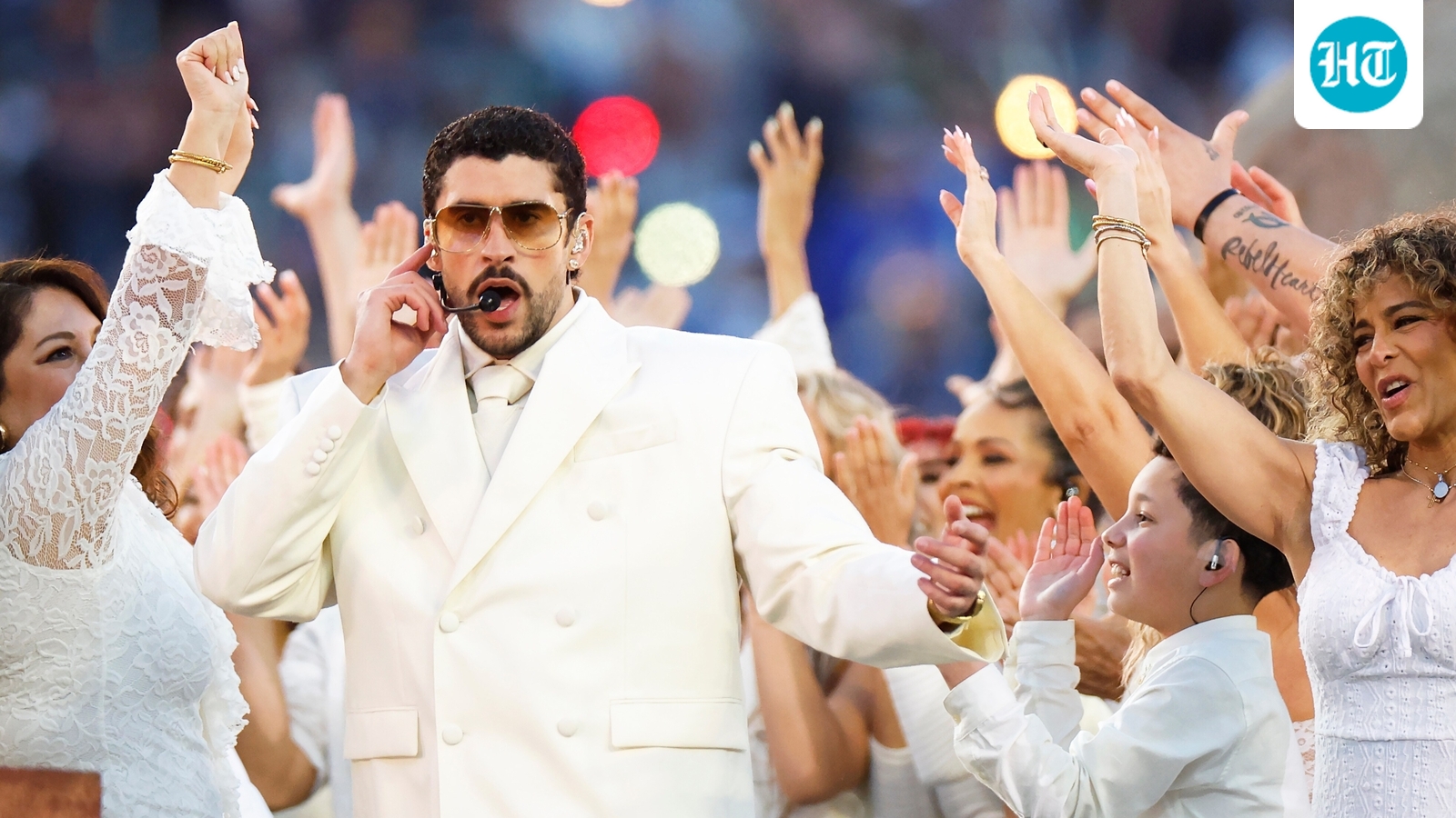 What did Bad Bunny say in Spanish at his Super Bowl halftime set? Revealed