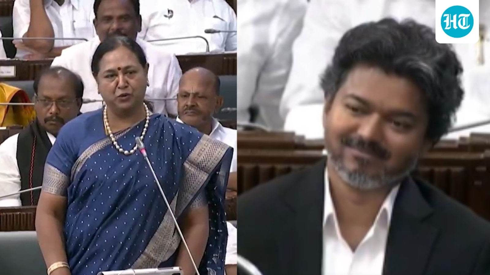 'People will throw them at…': OPS quip sparks laughter in TN assembly after glass bottle demand; CM Vijay smiles | Video