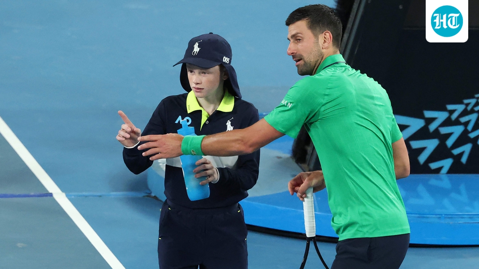 Novak Djokovic escapes Australian Open disqualification after nearly hitting ball kid: 'In the heat of the moment…'