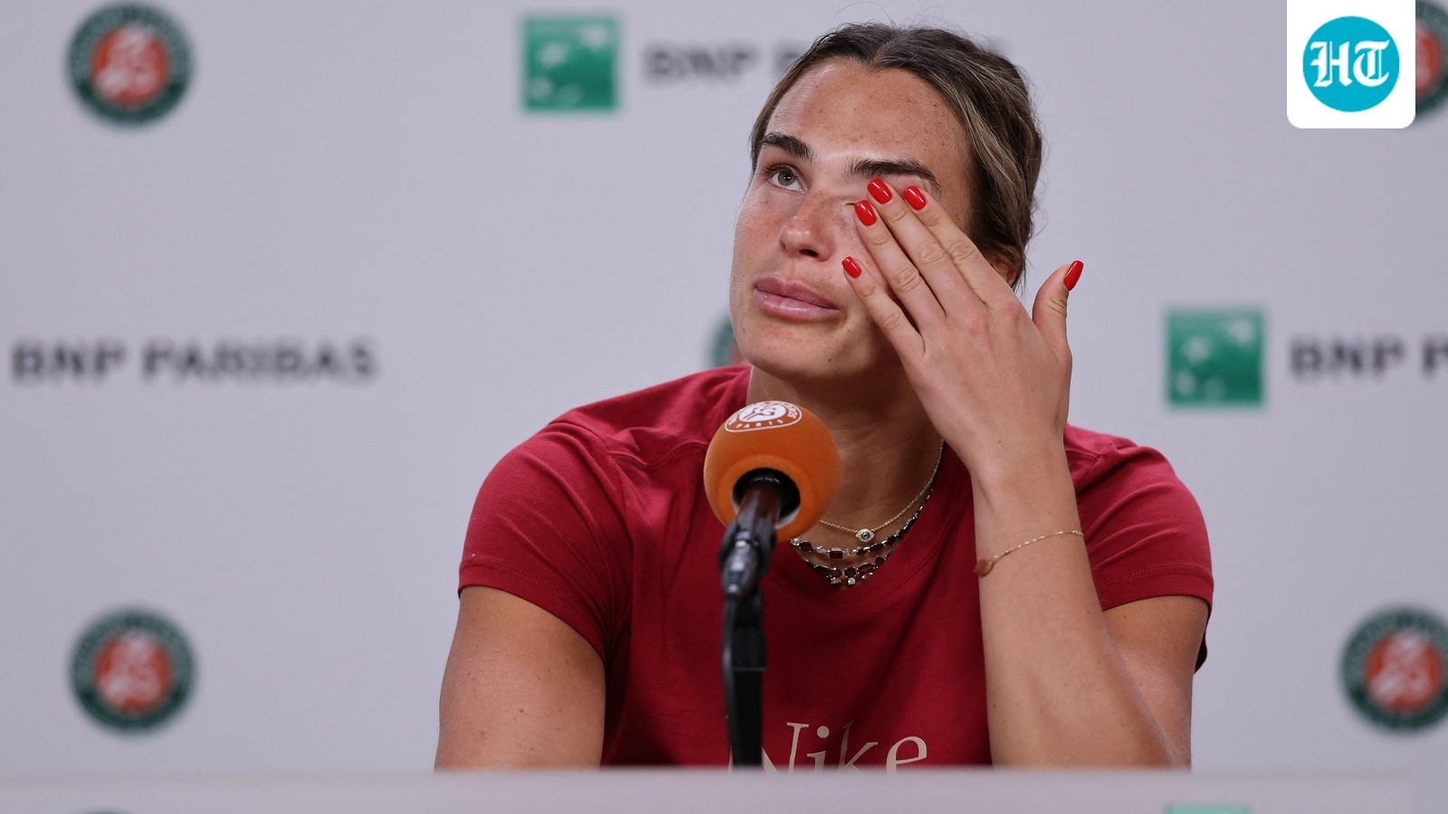 Aryna Sabalenka ready to ‘quit tennis right now’ after hard-to-swallow collapse in French Open quarterfinal