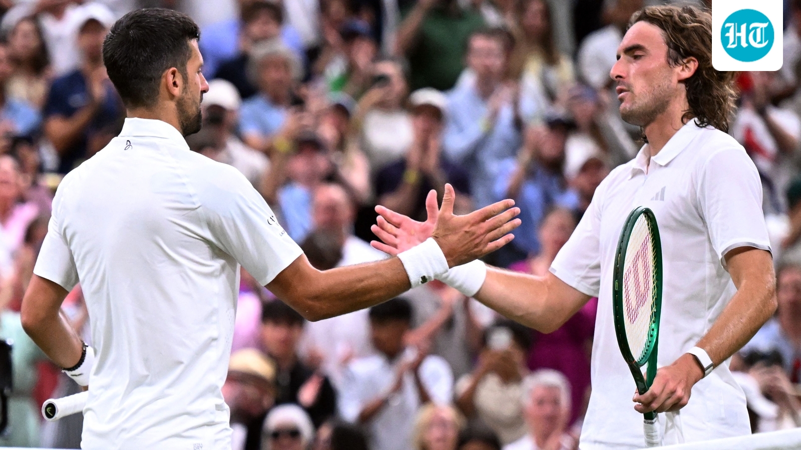 No chinks in Novak Djokovic armour as he rolls over Stefanos Tsitsipas to reach the third round at Wimbledon