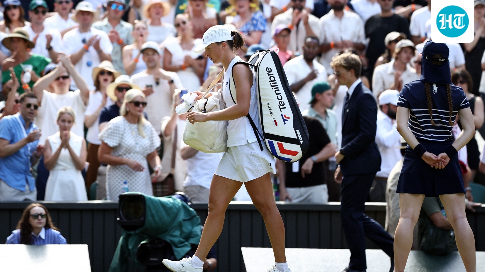 Iga Swiatek's Wimbledon reign ends in Centre Court shock as Alexandra Eala stuns defending champion in 3rd round