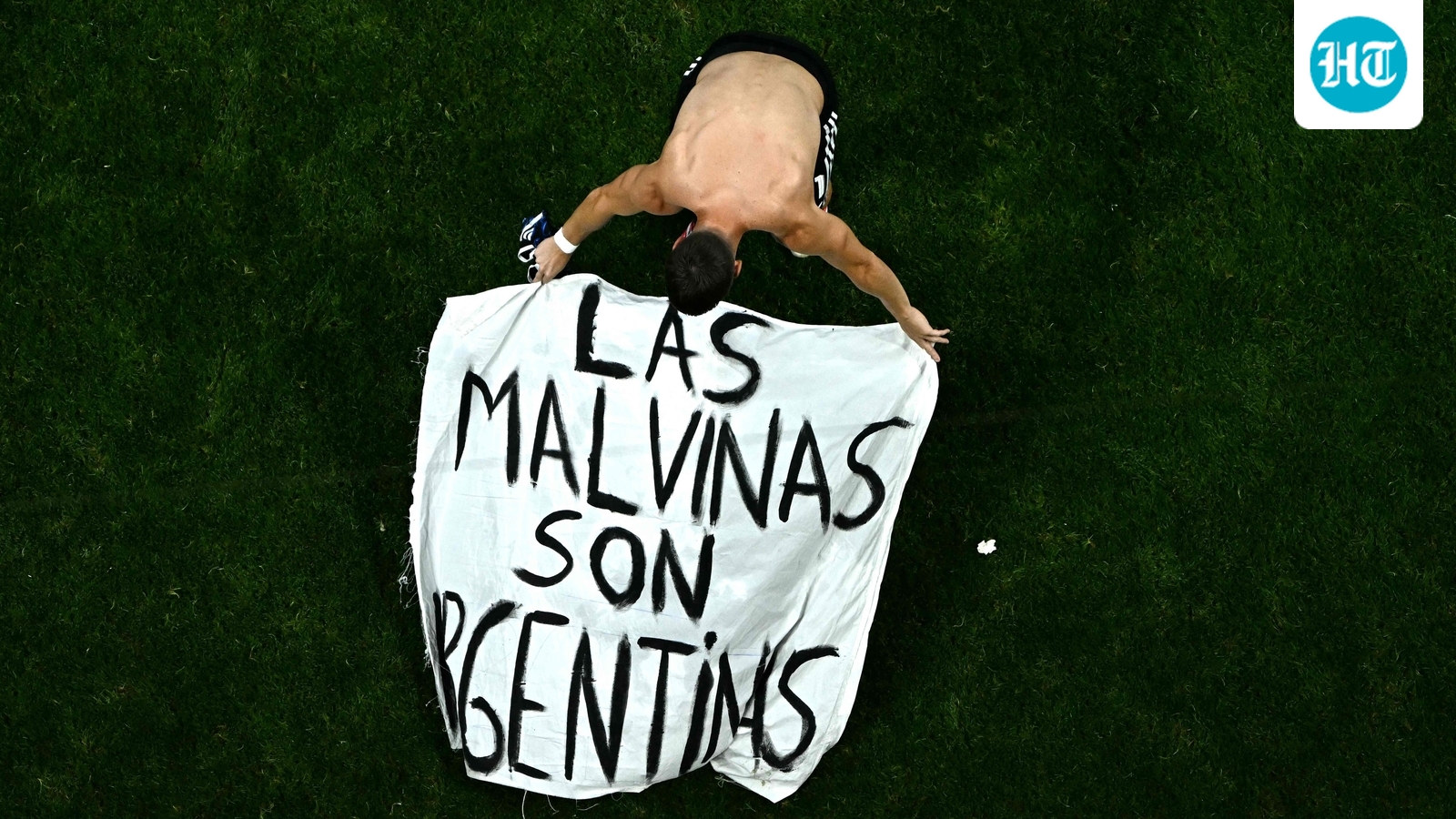 'Illegal journey into our waters': Argentina-UK Falklands Islands dispute escalates after World Cup clash