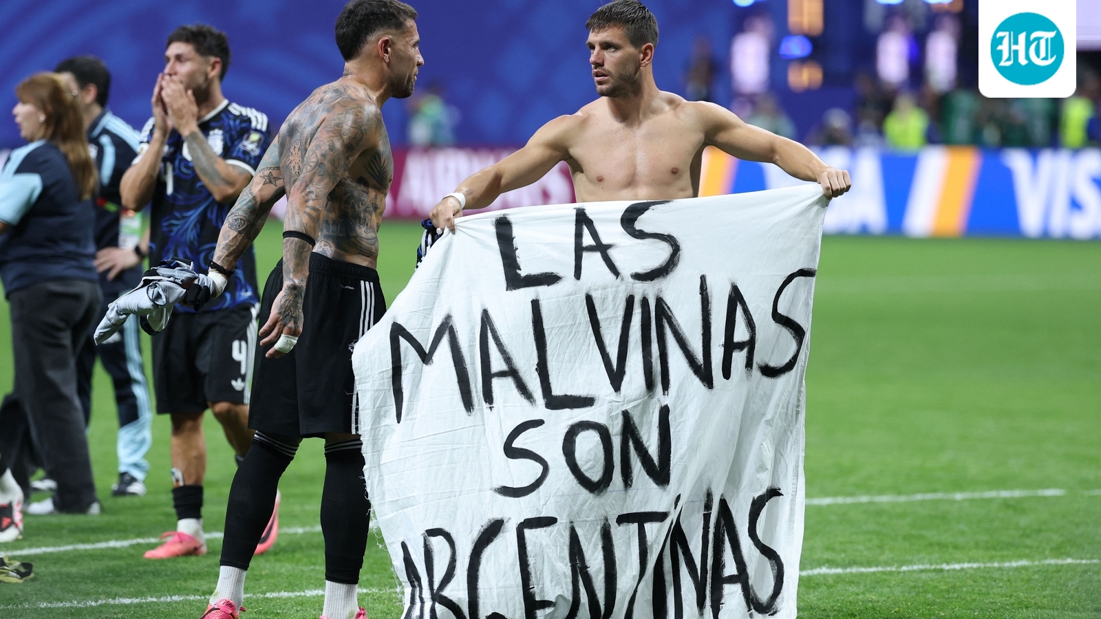 Will Argentina face FIFA sanctions? Malvinas banner after England win could trigger action under political messaging