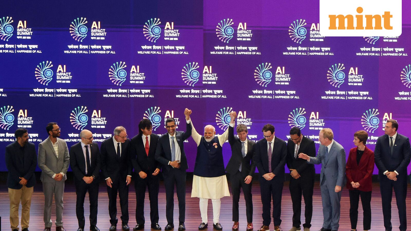 AI Summit 2026 LIVE Updates: Leaders to issue joint declaration; Sundar Pichai, Vijay Shekhar Sharma among speakers