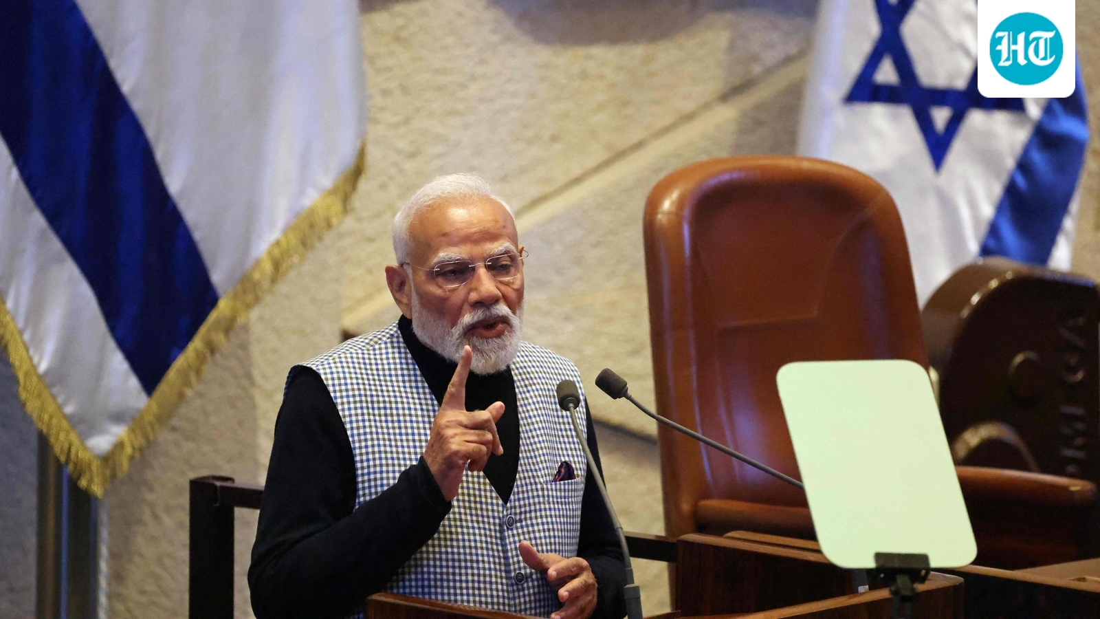 India backs Gaza peace plan, terrorism a ‘threat everywhere’, says PM Modi at Israeli Knesset
