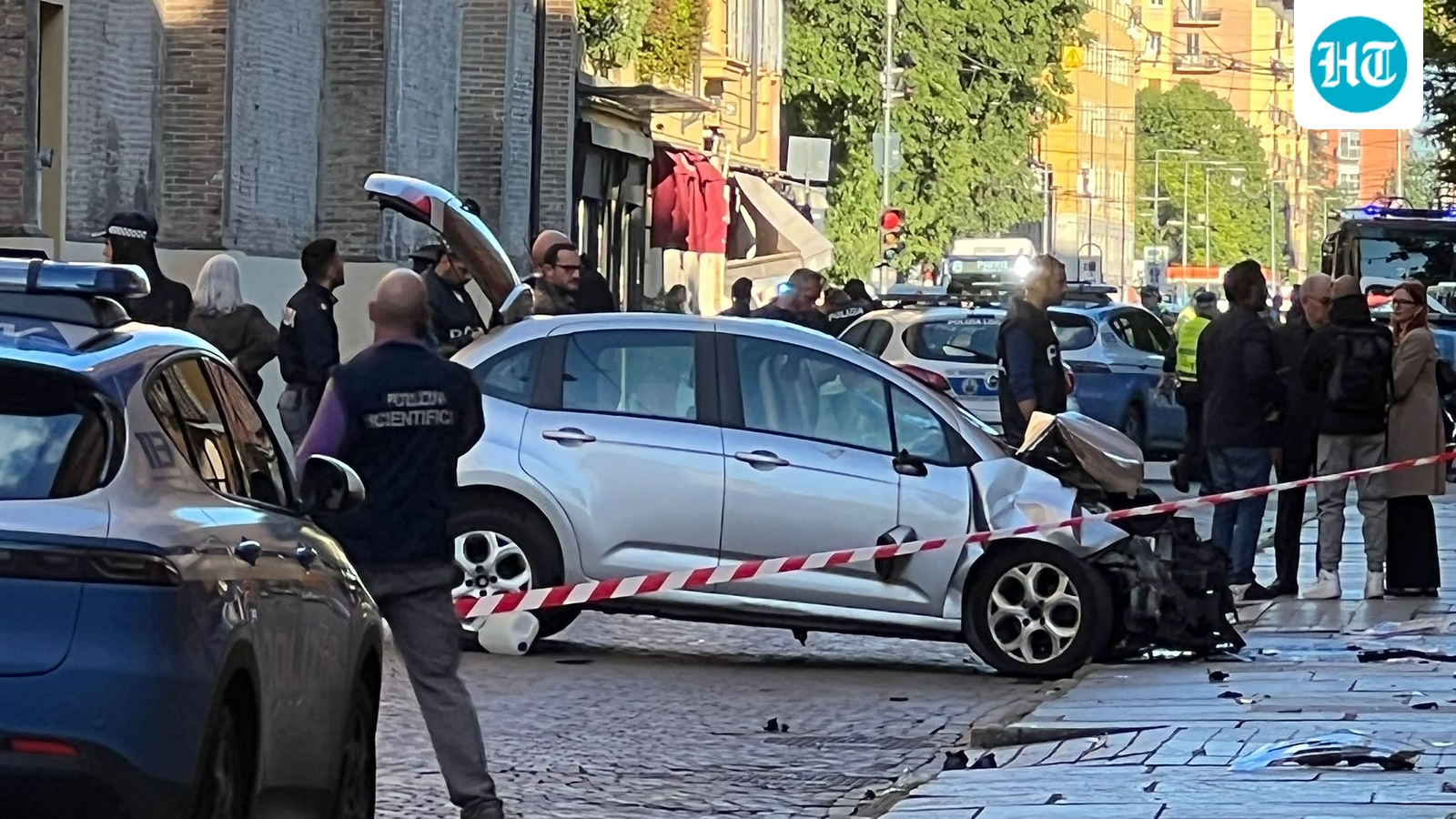'People were flying': 4 critical after car rams through crowd in Italy's Modena; driver held