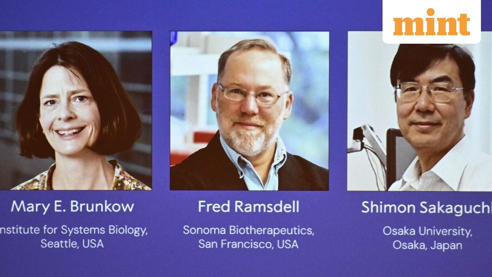 Medicine Nobel 2025 awarded to Mary Brunkow, Fred Ramsdell and Shimon Sakaguchi — all about the US-Japanese trio