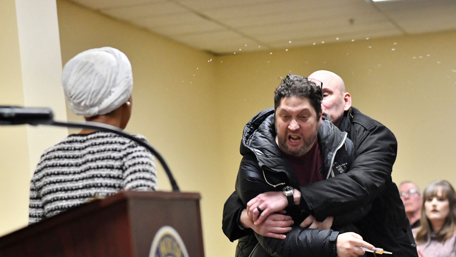 Ilhan Omar attacker's chilling text to neighbor hinted at town hall plans: ‘I might get arrested’