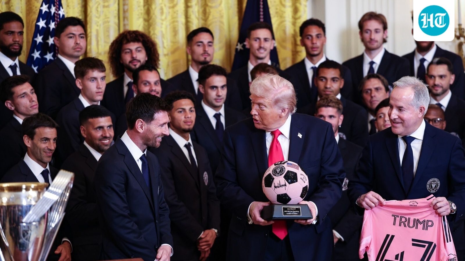 ‘You may be better than Pele’: Donald Trump tells Lionel Messi at White House event, mentions Cristiano Ronaldo