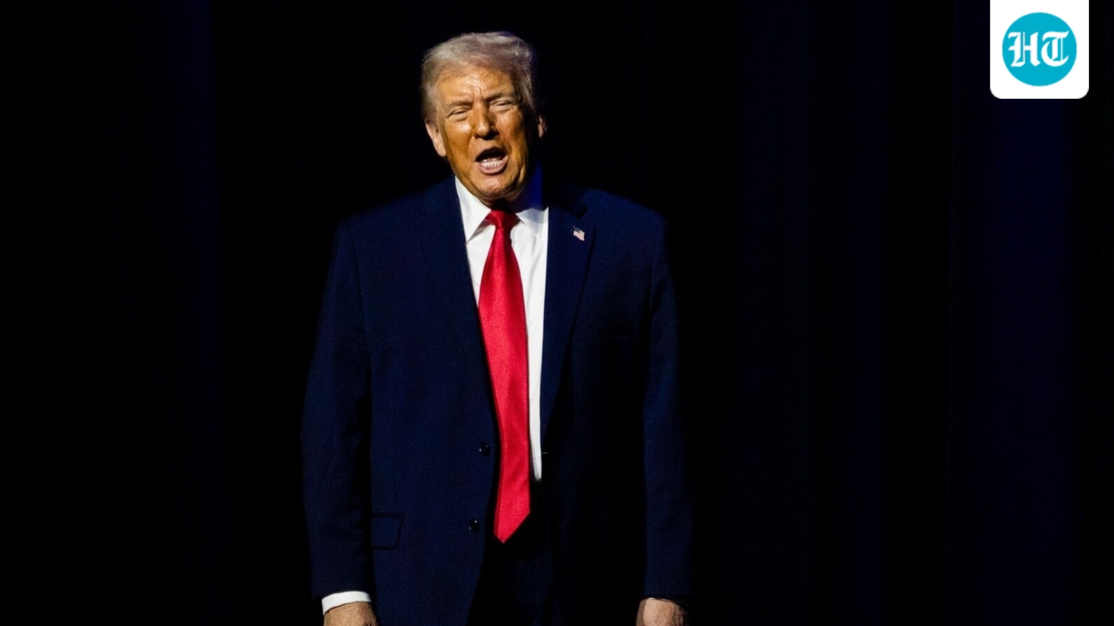 'F--k you': Trump flips middle finger, abuses Ford worker who yelled 'pedophile protector'; watch angry showdown