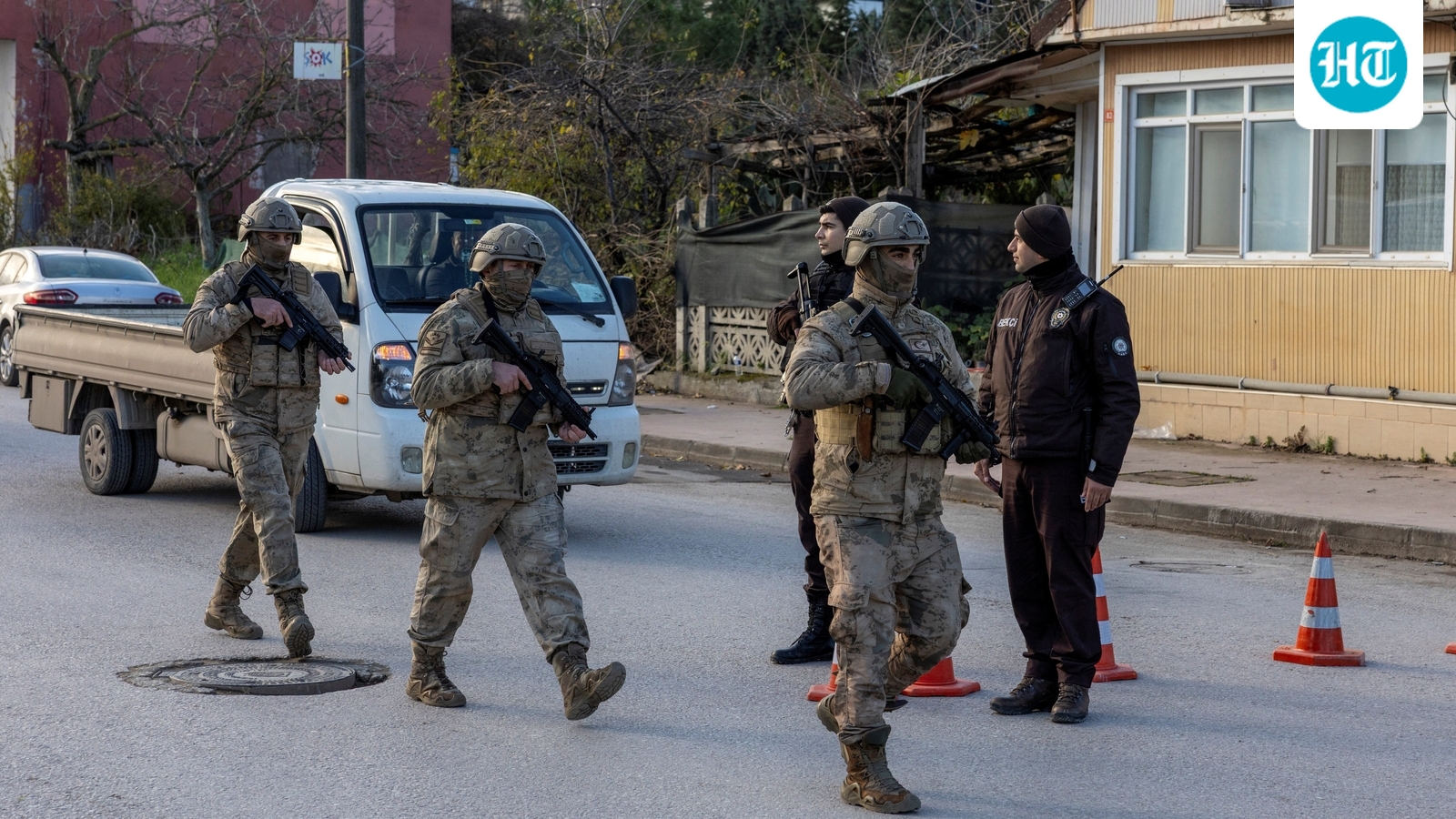 6 Islamic State militants, 3 police officers killed in clash in northwest Turkey