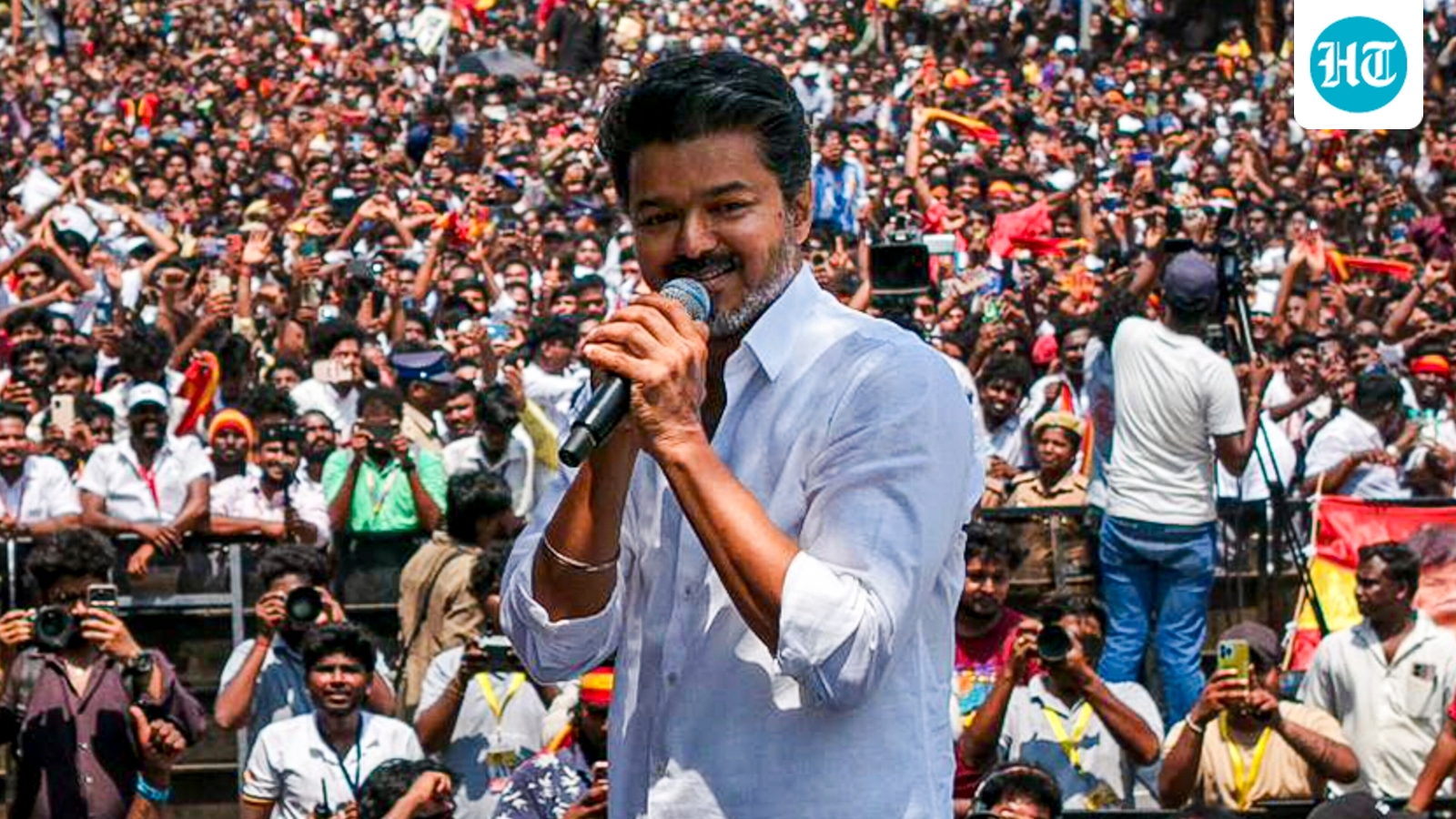 Vijay says he has left his riches and joined politics, urges people to vote for his party TVK: ‘I will never lie’