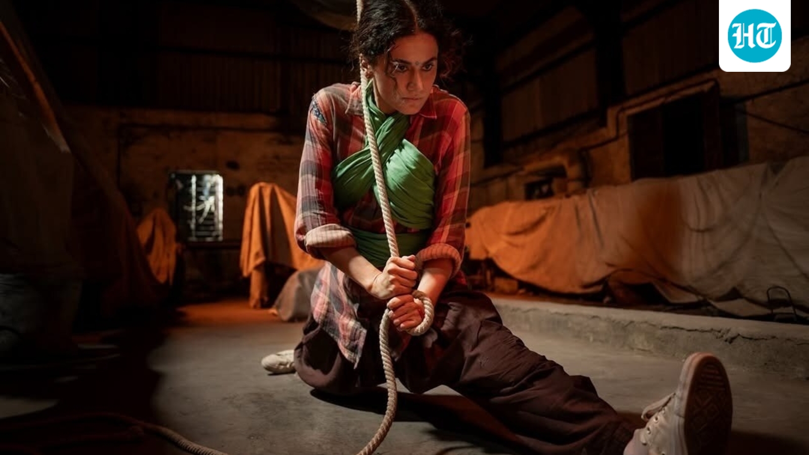 Taapsee Pannu to pull off action sequences while blindfolded in Netflix mystery Gandhari