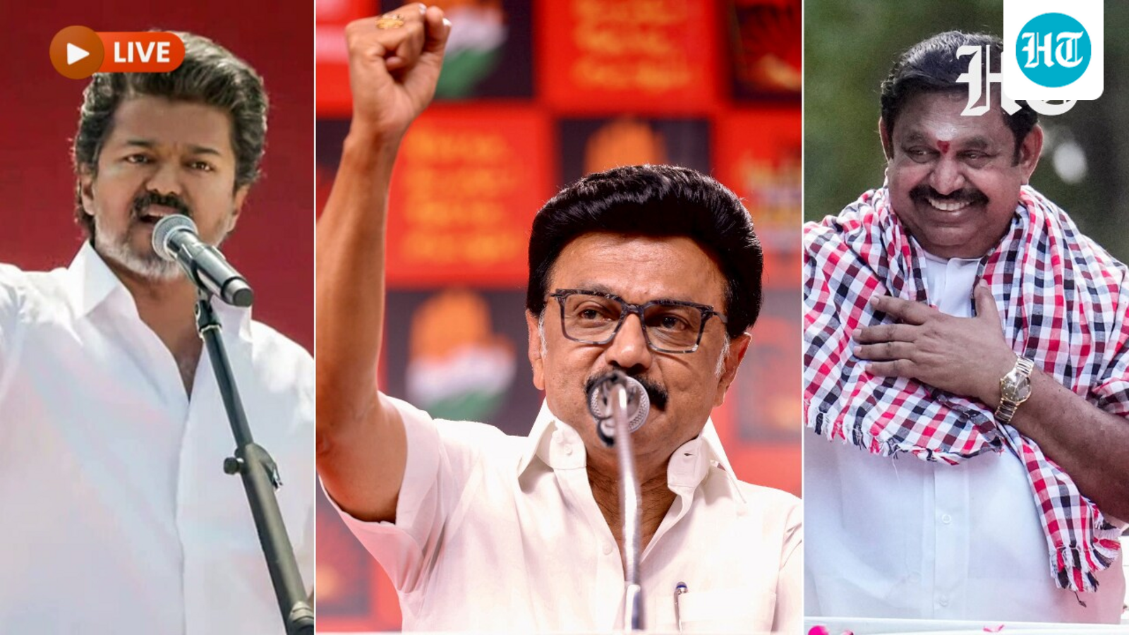 ECI Tamil Nadu election results LIVE: TVK crosses majority mark of 118 in strong debut, DMK way behind