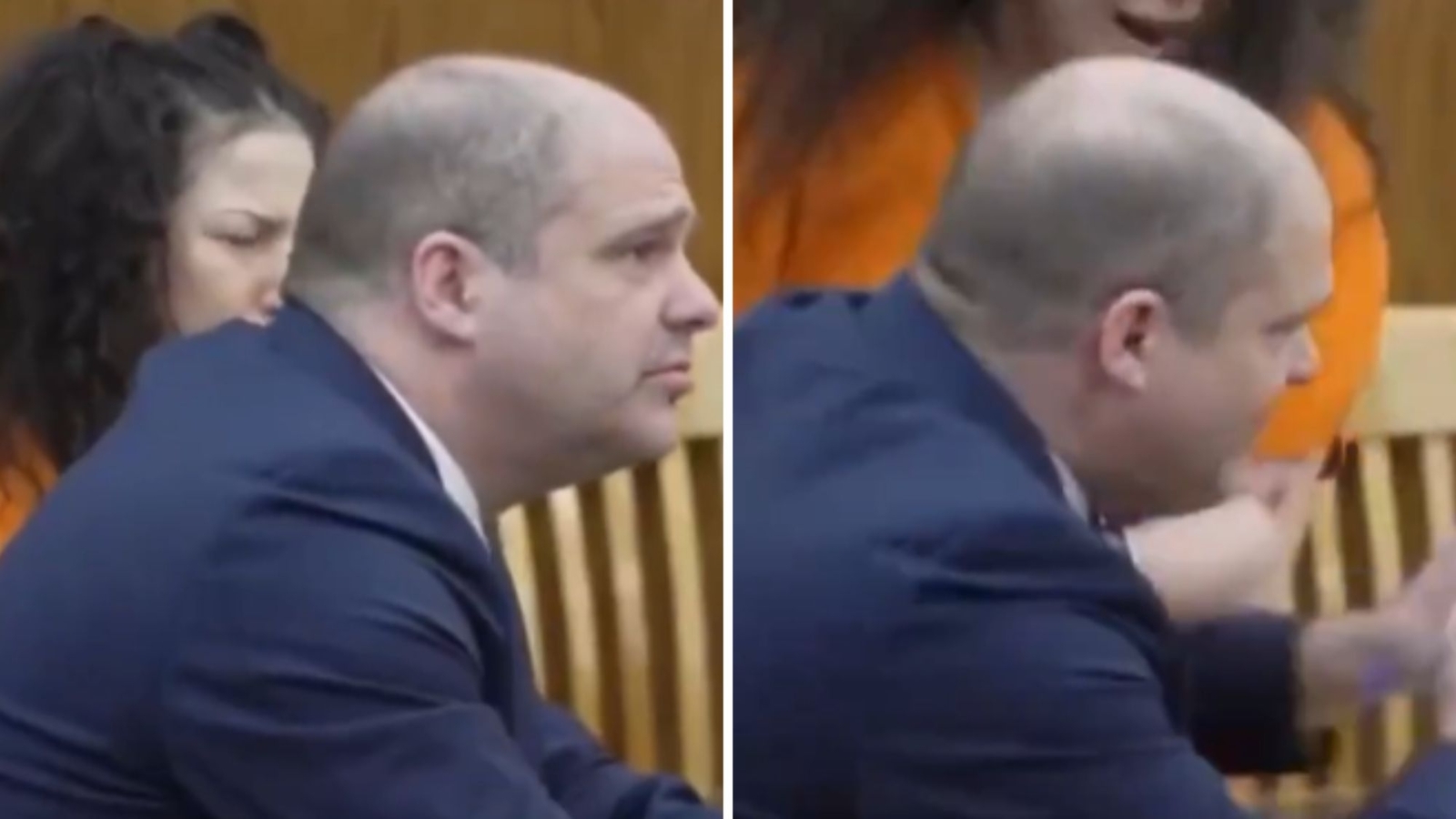 Watch: Convicted killer who chopped up her boyfriend attacks her lawyer in court