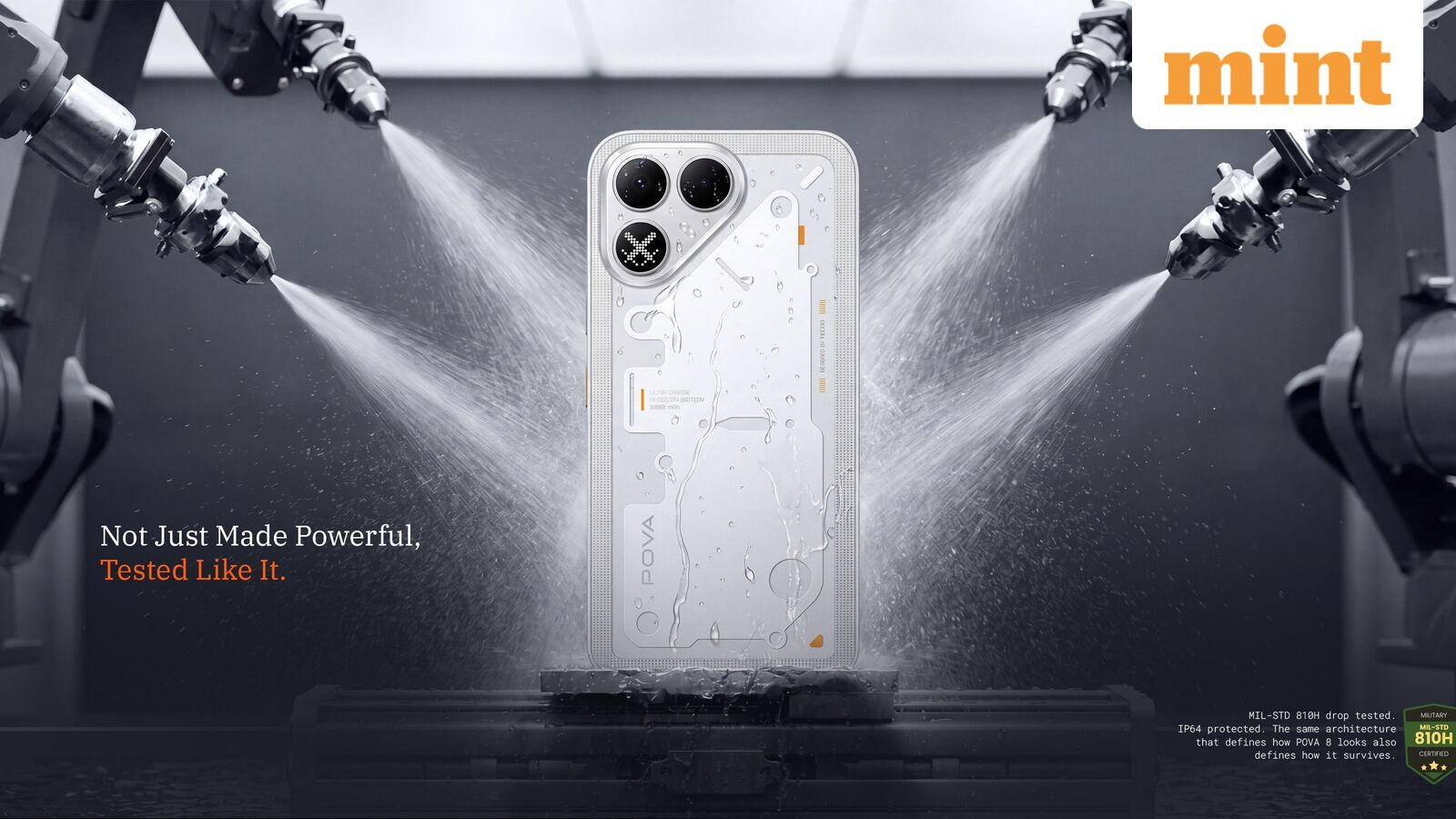 Tecno POVA 8 5G launched in India with Alive Matrix Display, 8,000mAh battery: Check price and specs