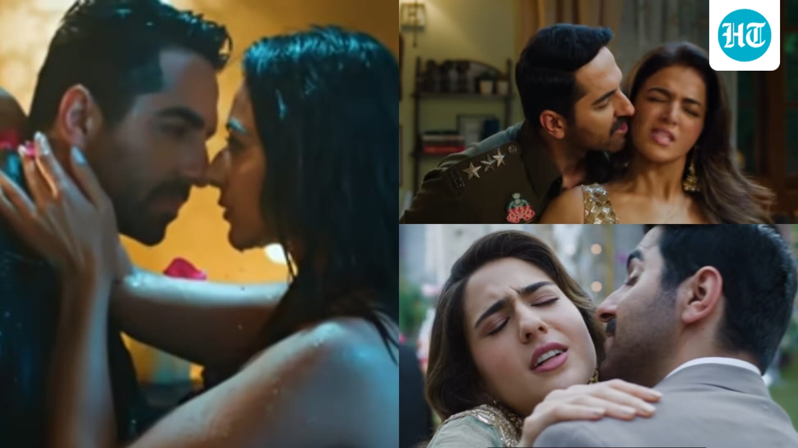 Pati Patni Aur Woh Do teaser: Sara Ali Khan, Rakul Preet Singh, Wamiqa Gabbi add chaos to Ayushmann Khurrana's pativerse