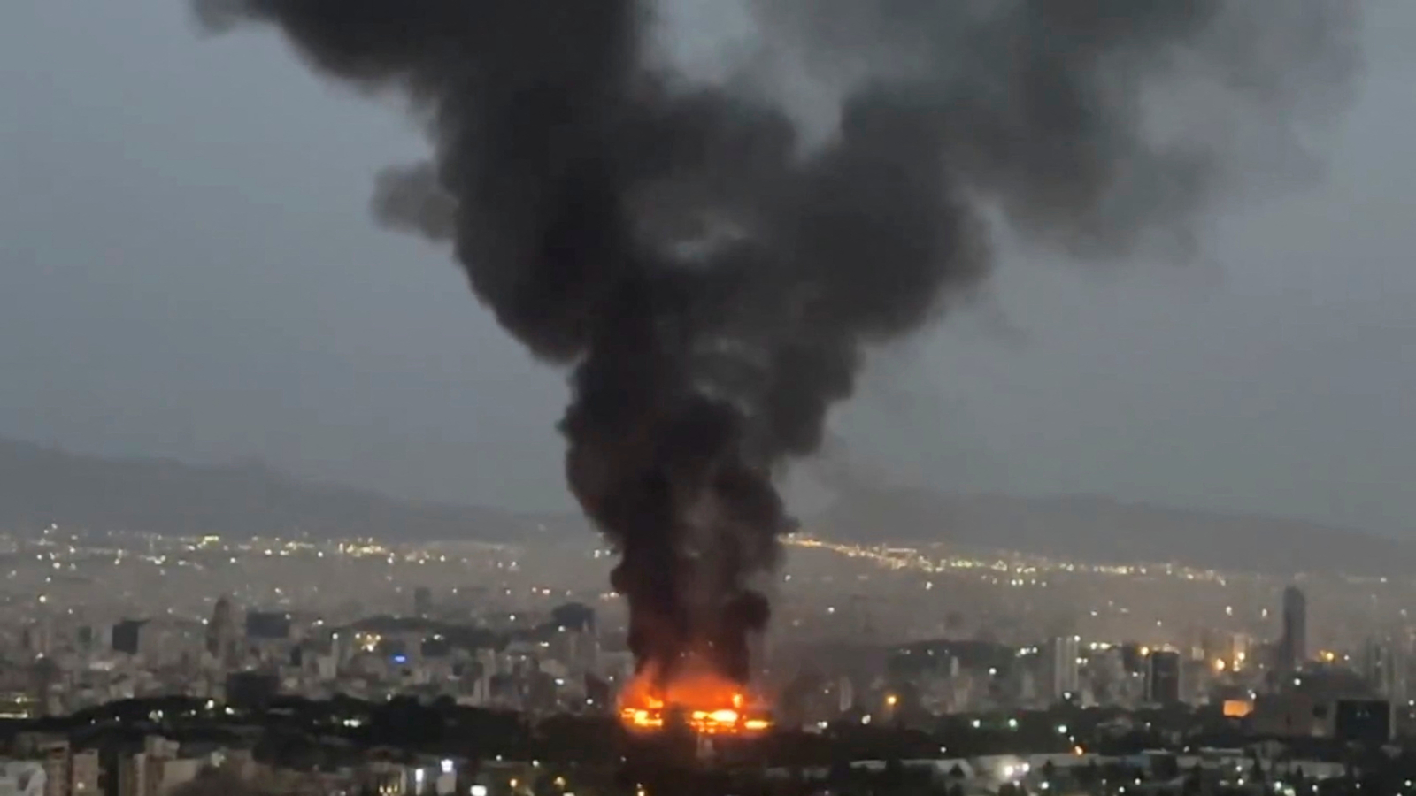 Israel launches fresh attacks on Iran military targets in Tehran, loud blasts heard