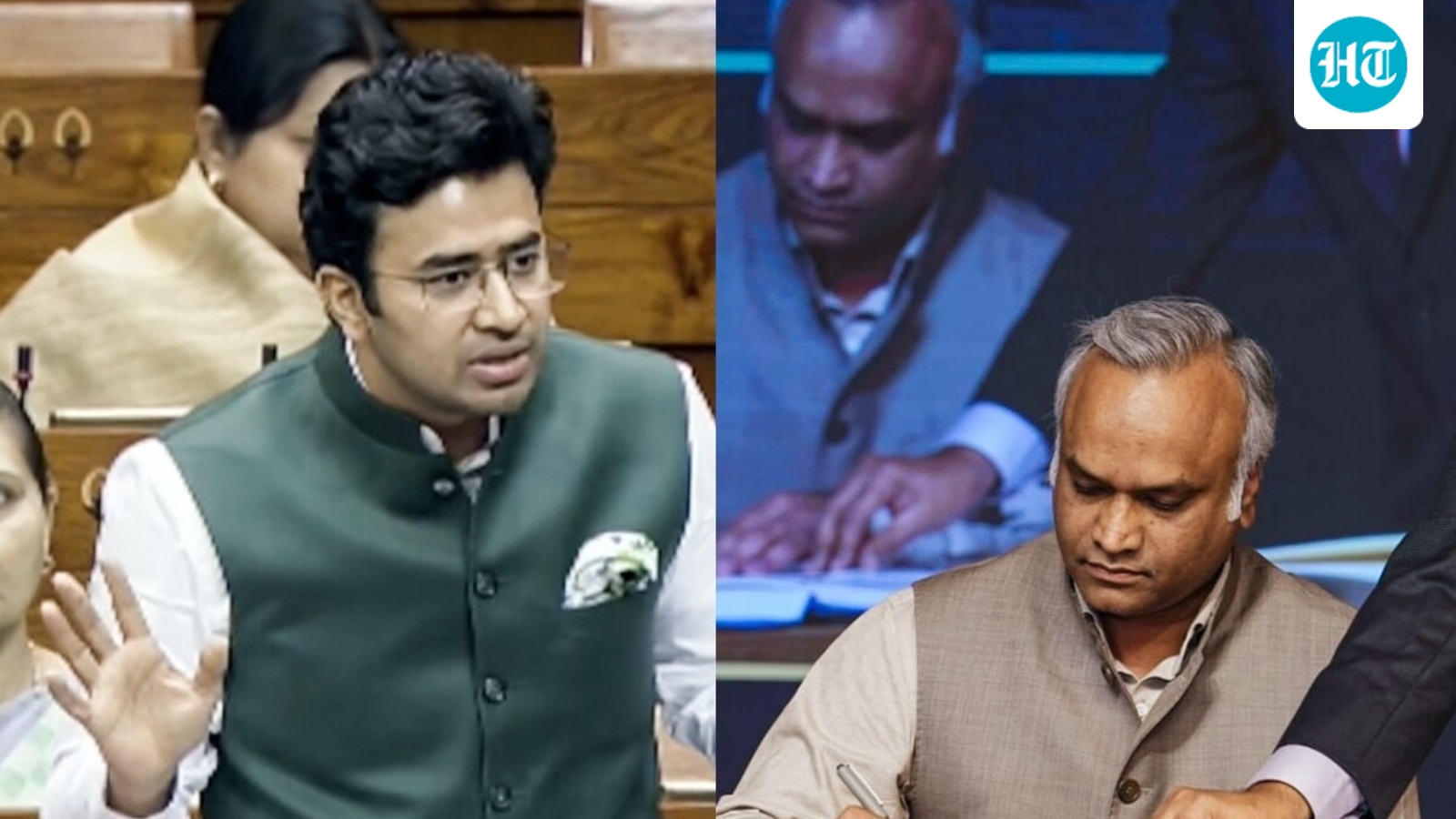 ‘Inconvenience’, ‘half-truths’: Tejasvi Surya vs Priyank Kharge over Congress rally ‘disrupting’ NEET exam in Bengaluru