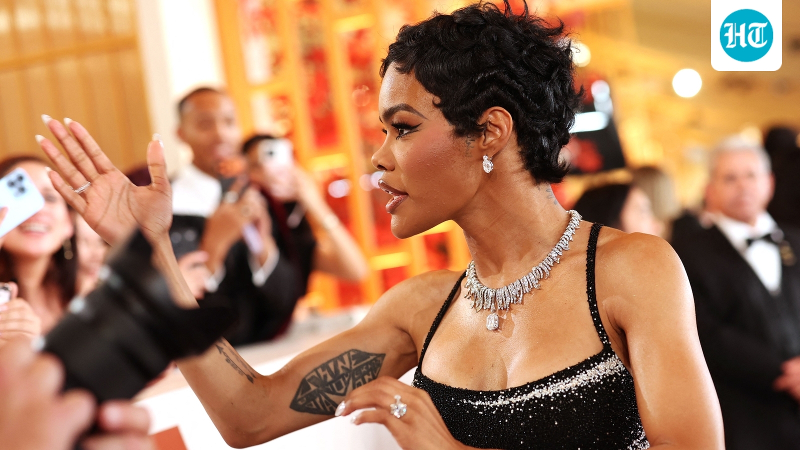 Teyana Taylor slams ‘rude’ security guard after he ‘shoved’ her at Oscars: You’re a man putting your hands on a female