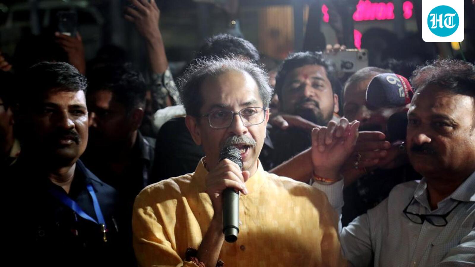 Uddhav Thackeray attacks BJP over Ram temple donation row, MP defections