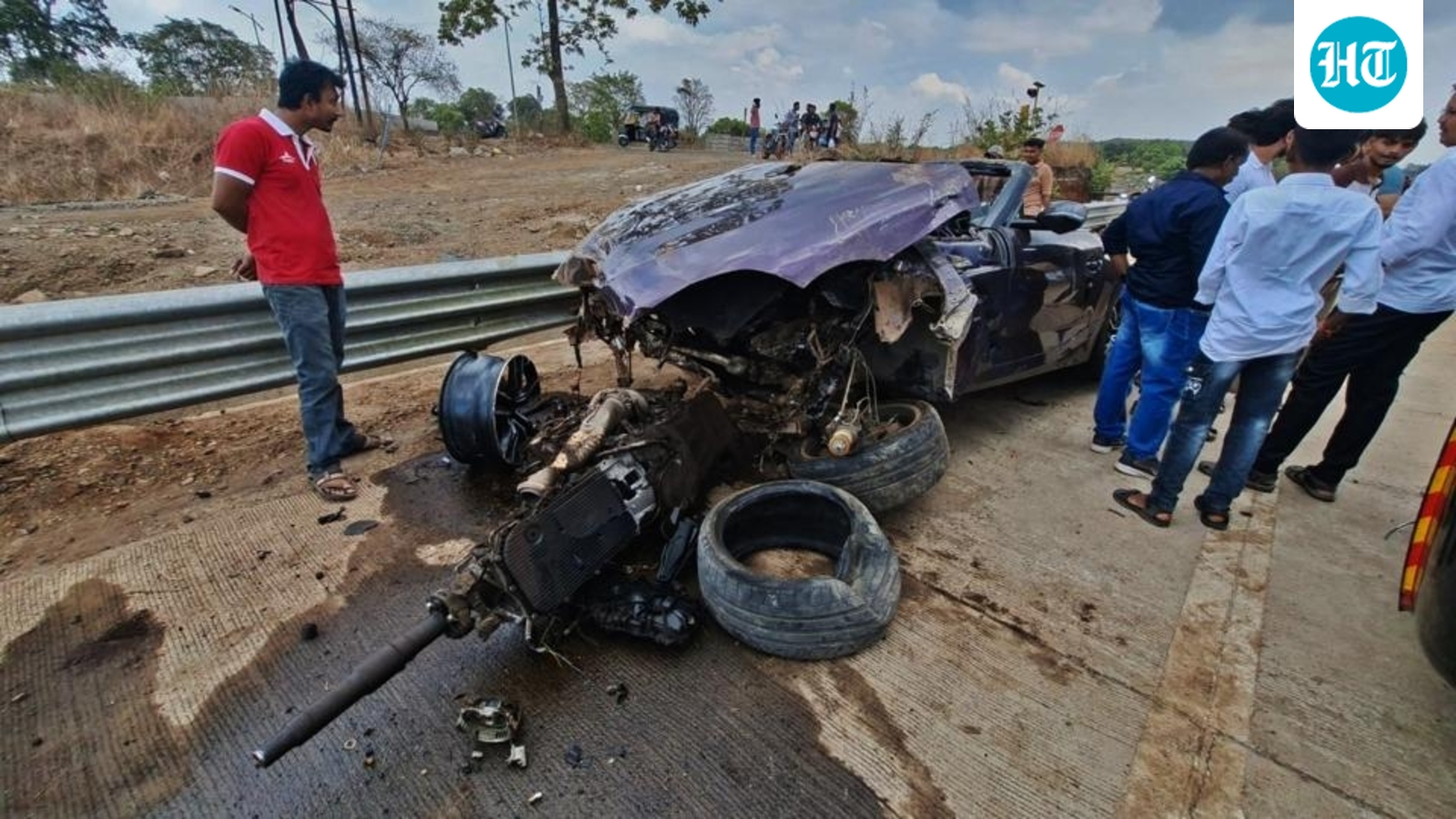 Convertible turns scrap of metal, driver confusion, chilling video: Scary details in BMW crash near Mumbai